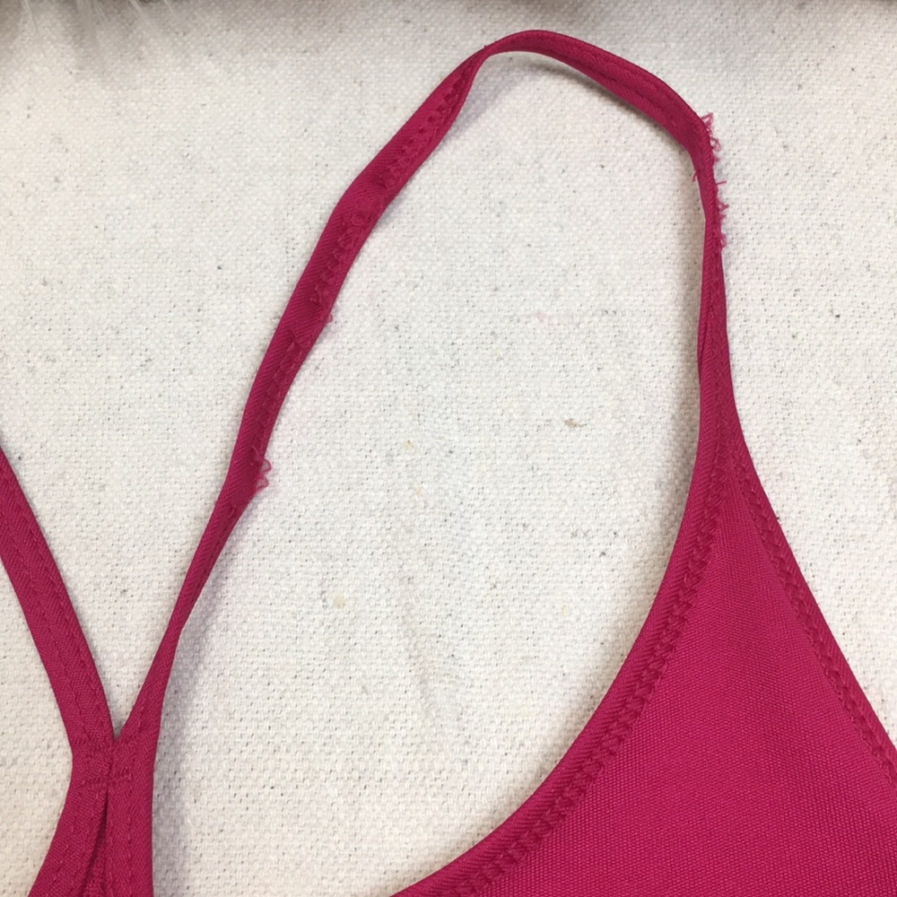 Pink NikeDri- Fit Y Back Running Tank Top - Picture 8 of 8